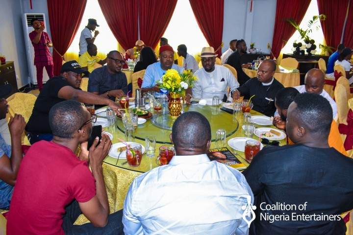 Regina Daniels And Hubby Senator Ned Nwoko Host Nollywood Stars To Lunch (Photos + Videos)