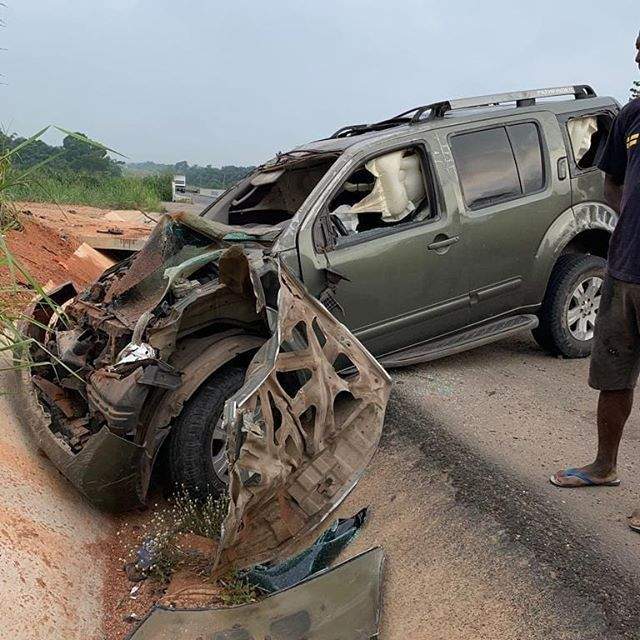 Actor Yul Edochie gives his life to Christ, after surviving a ghastly auto crash