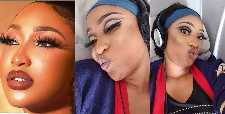 'Money Humbles Even The Devil'-Tonto Dikeh Blasts Hater Who Called Her 'My Mummy' Because Of Giveaway