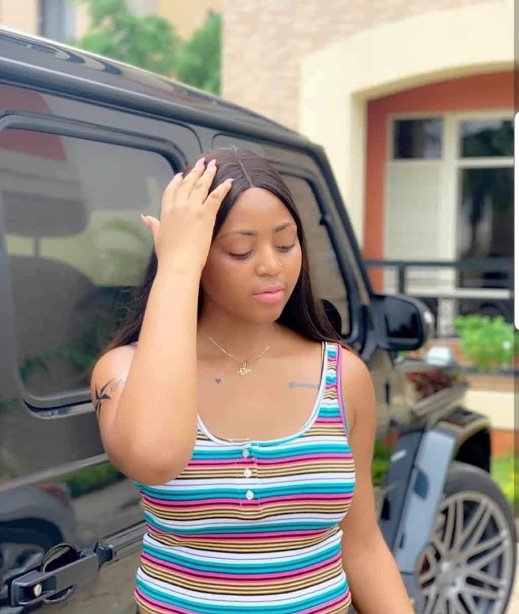 Regina Daniels Displays Her Newly Tattooed Body (photos)