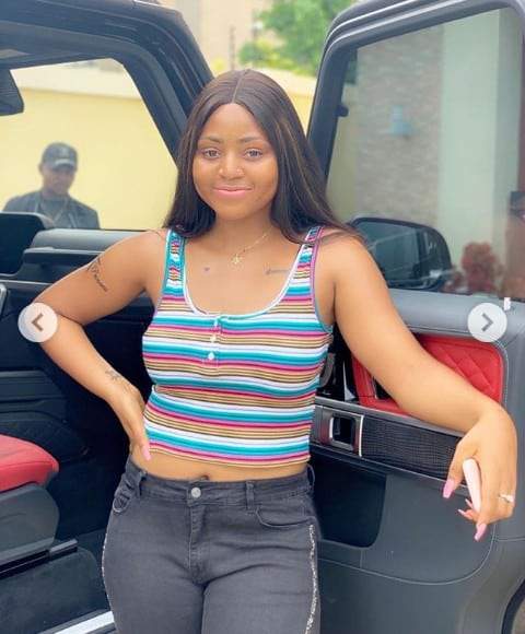 Regina Daniels Displays Her Newly Tattooed Body (photos)