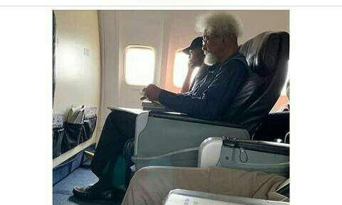 Man Who Told Wole Soyinka To Get Up His Seat Reveals The Reason, Shames Trolls