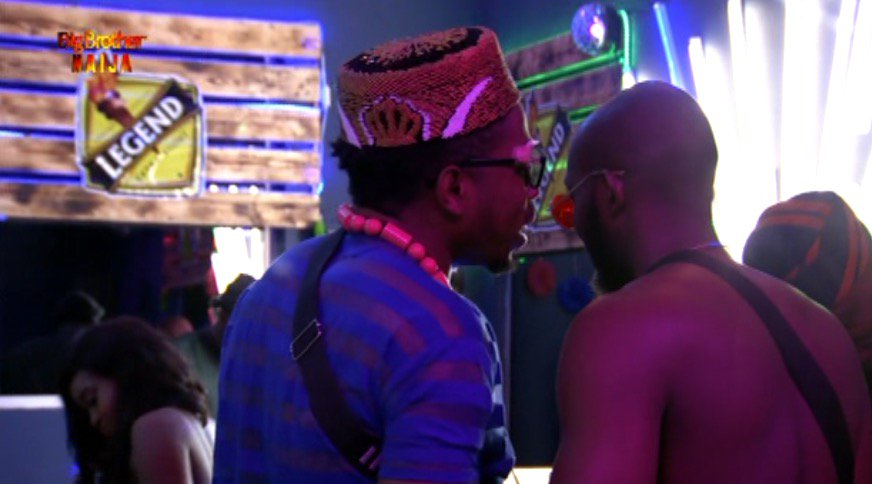 #BBNaija 2019: Ike Warns Tuoyo Not To Rock Mercy, claims he is a gangsta