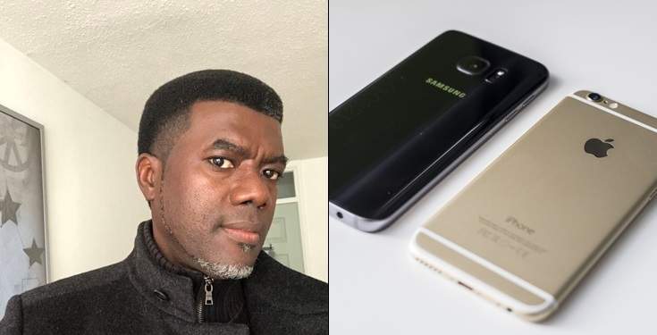 Never give money to someone who uses better phone than you, its stupidity - Reno Omokri