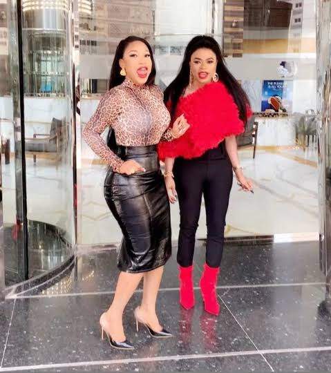 'Tonto Dikeh betrayed Bobrisky, she sent me his post' - Ify Okoye