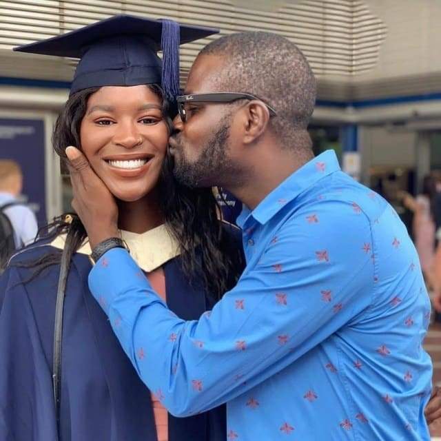 JJC Skillz' daughter graduates from UK university (Photos)