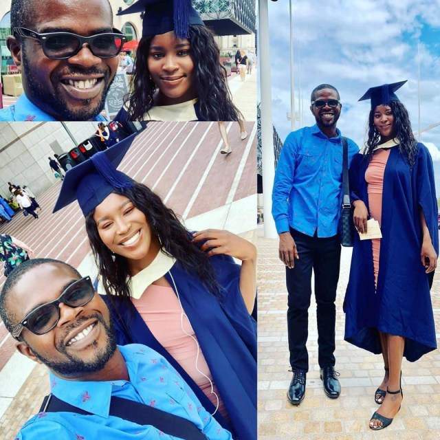 JJC Skillz' daughter graduates from UK university (Photos)