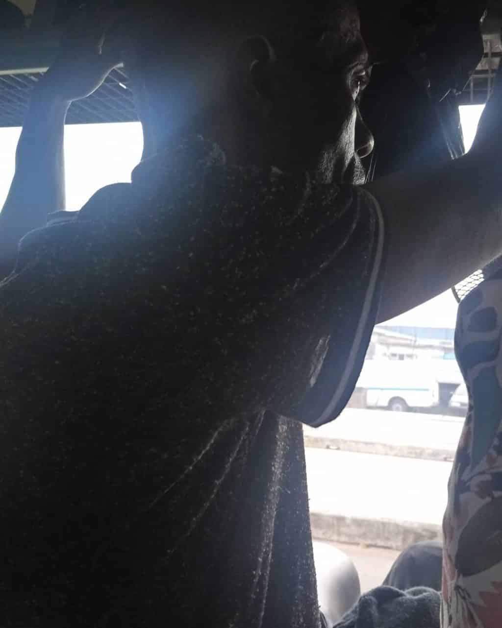 Man seen sexually harassing an unsuspecting co-passenger inside a BRT bus (video)