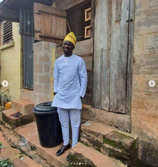 Nigerian comedian, Ogusbaba buys his first house in Lekki
