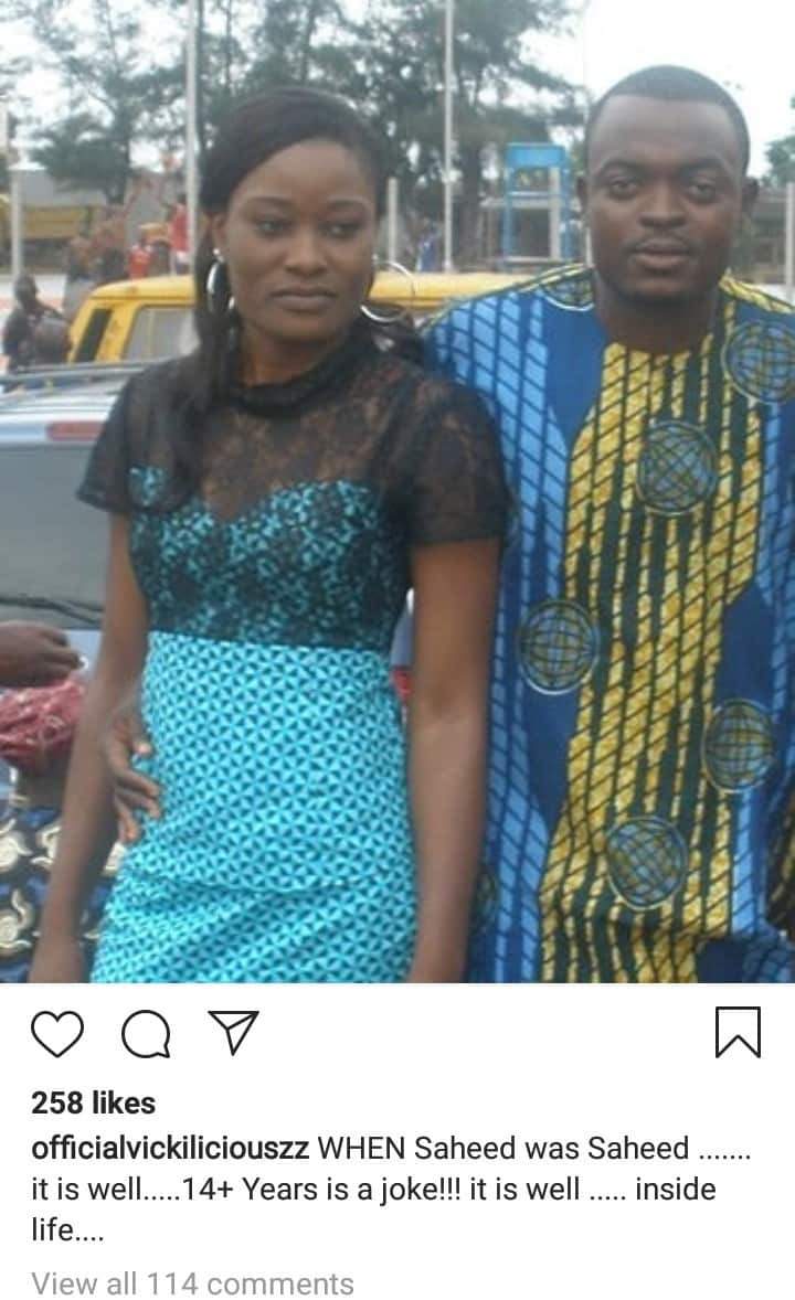 Actor Yomi Gold's wife heartbroken as he dumps her for another lady named Ameenat