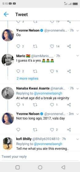 Actress Yvonne Nelson reveals when she lost her virginity