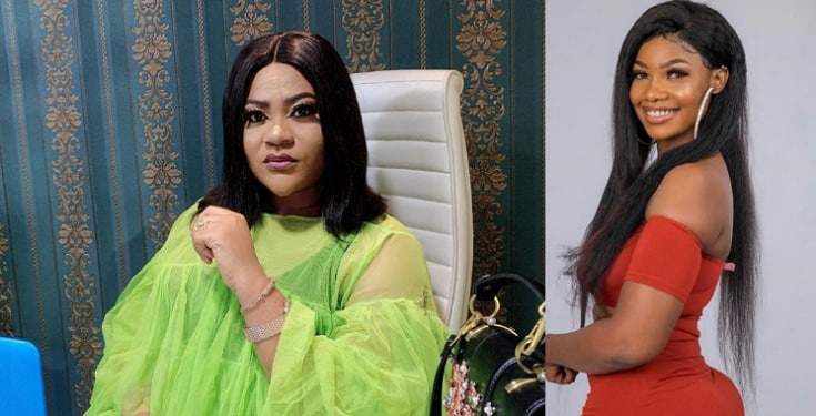 BBNaija: Tacha's supporter, Nkechi Blessing Sunday aligns with Mercy following Tacha's disqualification