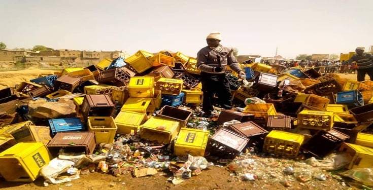 Kano Hisbah destroys 196, 400 bottles of alcohol