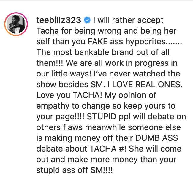 #BBNaija : 'I will make Tacha the biggest brand out of Africa' - Teebillz