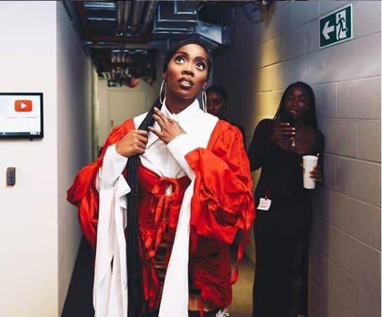 Tiwa Savage reacts to Wizkid's comparison on who is richer?