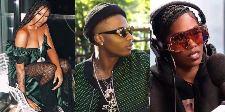 Tiwa Savage reacts to Wizkid's comparison on who is richer?