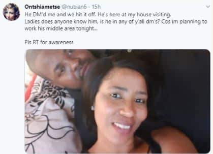 Lady Does This Before Having Sex With Man She Met On Twitter (Photo)