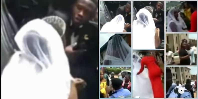 Man Cancels His Wedding On Their Way To Church In Abuja, Bride Kneels To Beg