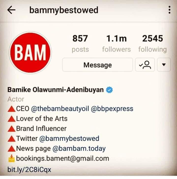 Bam Bam Bam edits her Instagram profile to include Teddy A's surname