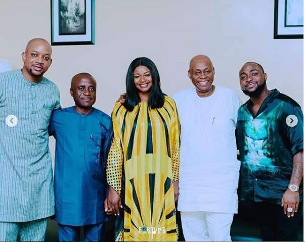 See more photos from Davido and Chioma's introduction