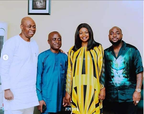 See more photos from Davido and Chioma's introduction