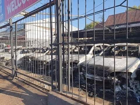Xenophobia: 'My heart broke as I helplessly watched everything perishing into flames' - Nigerian car dealership owner laments