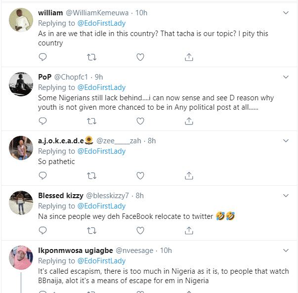 Nigerians disapprove of those raising money for Tacha through 'GoFundMe'