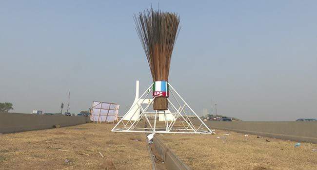 We Don't Know Who Constructed The Giant Broom - APC