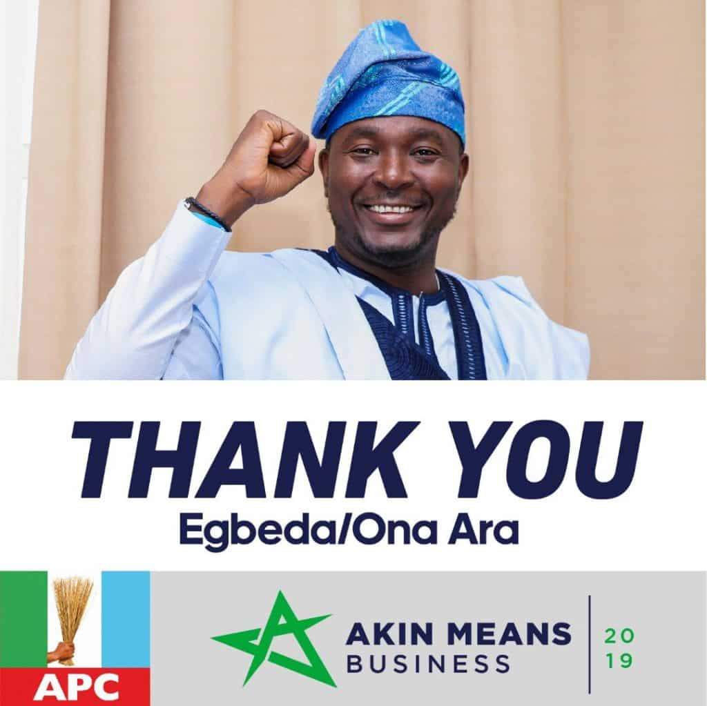 #NigeriaDecides2019: CEO NairaBet, Akin Alabi Wins House Of Representatives Election