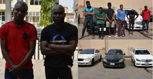 Expensive Cars Recovered From 10 Yahoo Boys & Girls In Abuja (Photos)