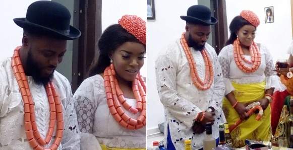 Nollywood actress, Empress Njama and actor, Daniel Lloyd are married (Photos)