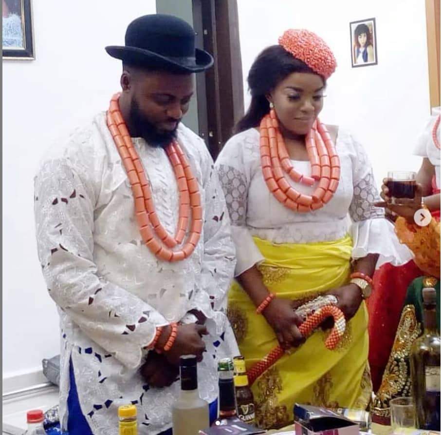 Nollywood actress, Empress Njama and actor, Daniel Lloyd are married (Photos)