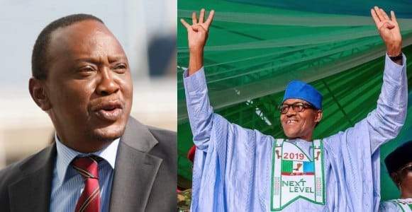 Presidential result: 'Your victory shows Nigerians trust you' - Kenyan president tells Buhari