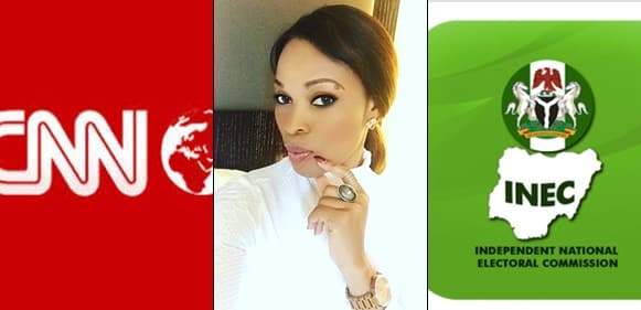 Georgina Onuoha Slams CNN For Not Covering The Nigerian Elections,Says They Have 'No Decorum'