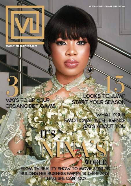 Bbnaija's Reality Star Nina Covers VL Magazine's Latest Issue