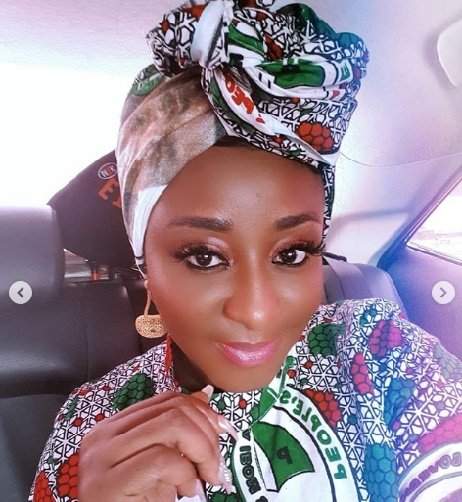 2019 elections: Ini Edo shows love and  support for PDP in stunning photos