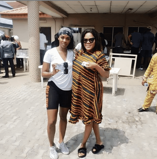 Checkout Nigerian celebrities spotted at various polling units (Photos)