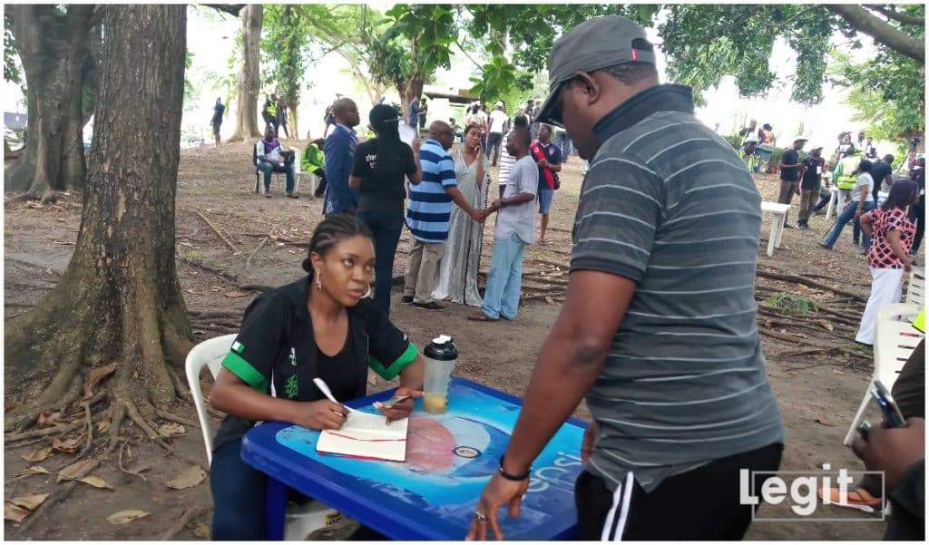 Checkout Nigerian celebrities spotted at various polling units (Photos)