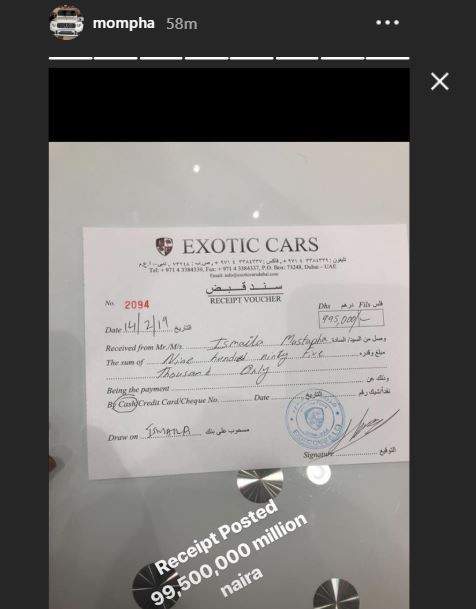 Shots Fired! Hours after Hushpuppi got himself a Bentley, Mompha shows off his new Bentley Bentayga