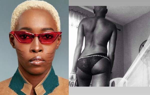 Nigerian Model With Tribal Marks, Adetutu Alabi Shares Topless Photos