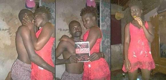 Man Trends Over Strange Loved Up Photos With His Girlfriend