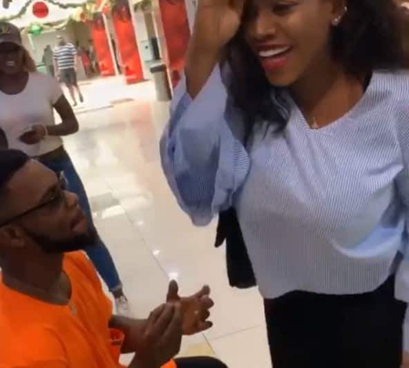 Broda Shaggi proposes to his girlfriend (Photos/Video)