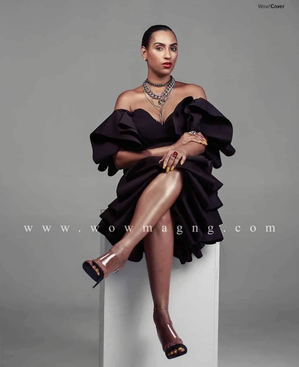 Juliet Ibrahim Wows As She Covers WOW Magazine's Latest Issue