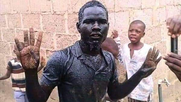'I am alive'- Bauchi man who drank 'gutter water' to celebrate Buhari's victory