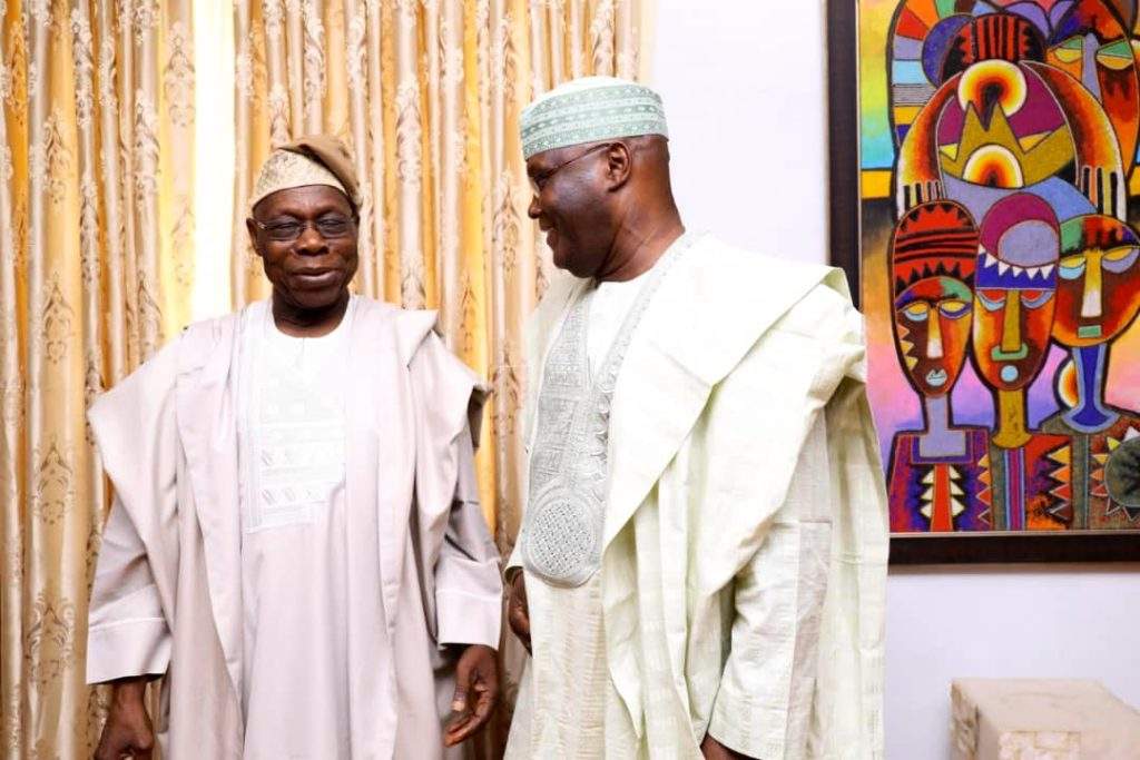 Atiku sends Obasanjo a special birthday message on his 82nd birthday