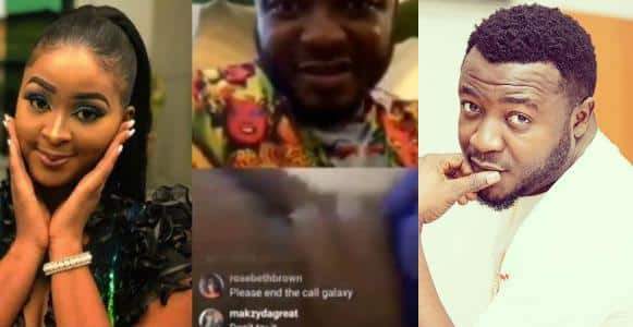 'Why I couldn't end the IG live video with Etinosa when she went naked' - Mc Galaxy