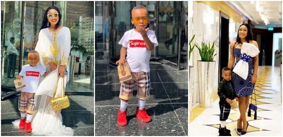 Tonto Dikeh wins full custody of her son, King Andre; ex-husband granted conditional visitation