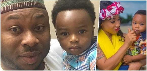 Tonto Dikeh does not have full custody of our son - Olakunle Churchill reacts to fake judgement