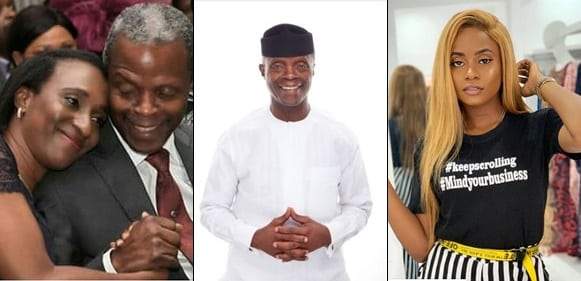 'I Love You My Yemi'- Vice President Osibanjo's Wife And Daughter Celebrates Him On His 62nd Birthday