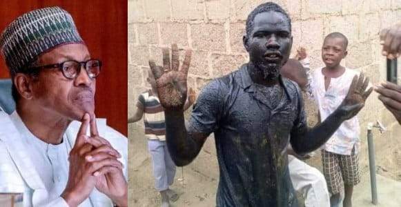 'I am alive'- Bauchi man who drank 'gutter water' to celebrate Buhari's victory